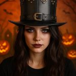 Studded Gothic Party Hat