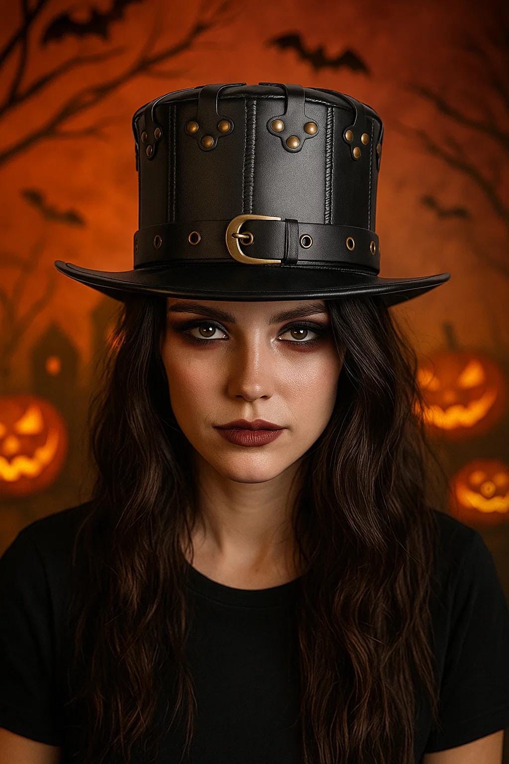 Studded Gothic Party Hat